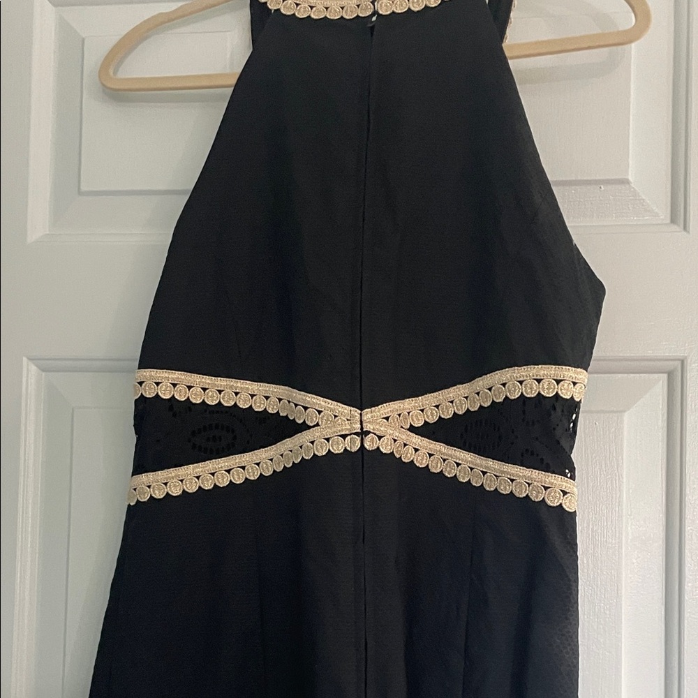 Lilly Pulitzer Black and Gold Dress - Picture 5 of 5